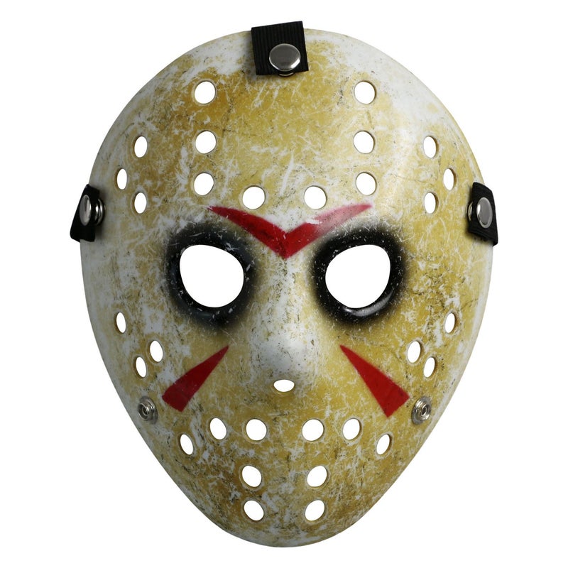 Mosqueda Cosplay Mask Halloween Costume Mask With Black Eyes - Image 1